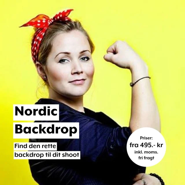 Find den rette backdrop til dit shoot

Uanset om du fotograferer modeller, mode eller portrætter, har vi en størrelse, der passer til dit setup – fra kompakte formater til store baggrunde til fuldkropsfotos.

Priserne starter ved 495 kr., og vi leverer altid med fri fragt i hele EU.
En enkel løsning, der giver dig professionelt look uden ekstra omkostninger.

📞 +45 88 44 22 14
📧 support@nordicbackdrop.com
🌐 www.nordicbackdrop.com

#photoshoot #photographer #influencer #youtuber #background #nordicbackdrop #backdrop #recycled #genbrug  #fotobaggrund #photobackground #photobackdrop #fotoshooting #fotograf #fotohintergrund #wiederverwenden #isome  #fotohintergrund #inlovewithgoodpictures #greenscreen #video #greenscreenoverlays #green #greenscreenstudio #isome